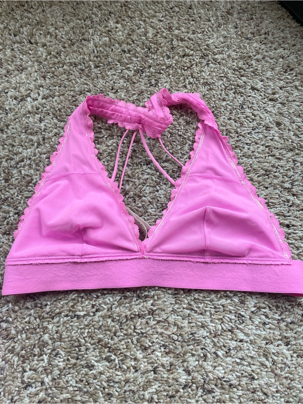 Victoria’s Secret Pink Lace Bralette & Thong Set - Women's Intimates - Picture 4 of 8